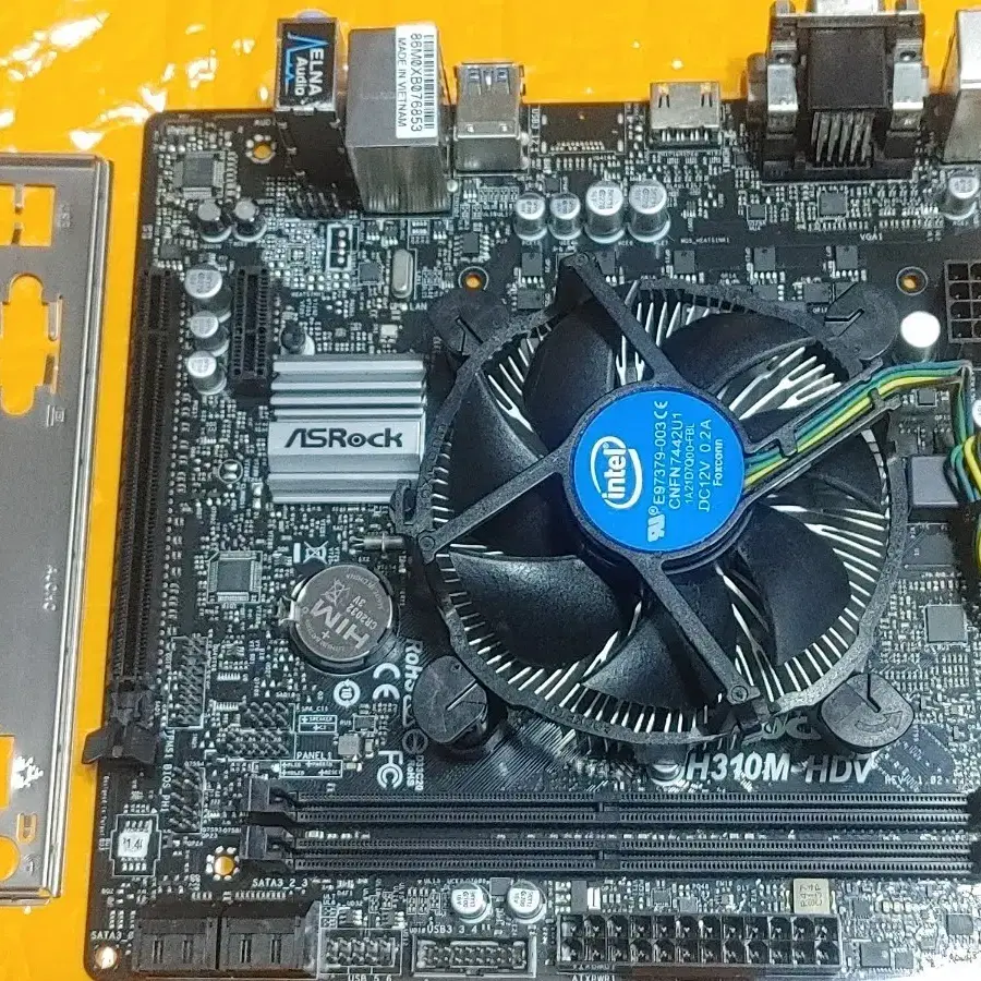 I3 8100 CPU H310M 메인보드