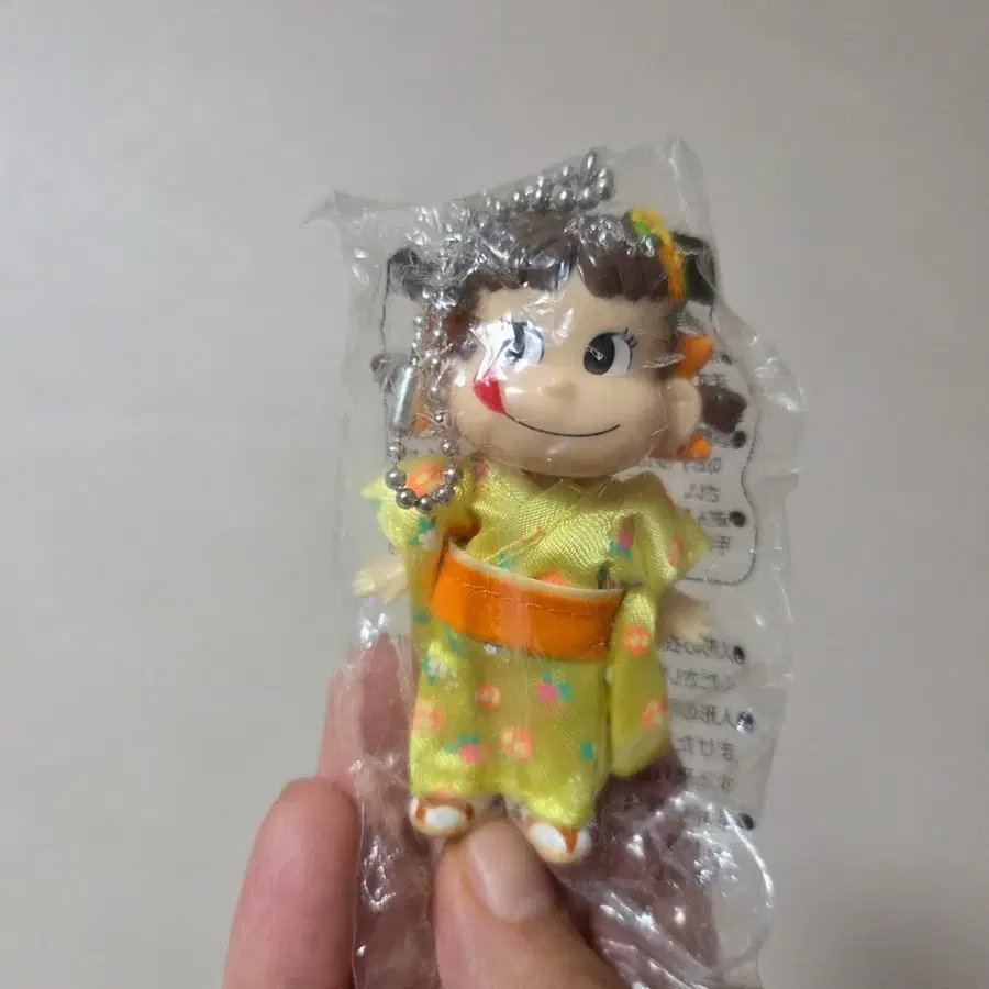 일본 빈티지 토이 캐릭터 굿즈 피규어 고전 만화 인형 페코짱 페코 포코 키링 스트랩 기모노