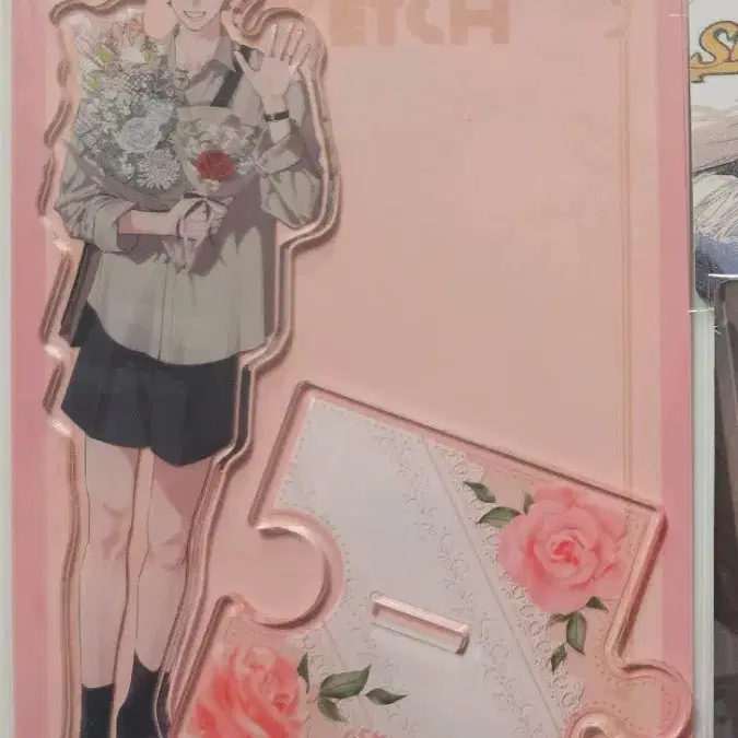 스케치 전신 아크릴 스탠드 이주빈 비온