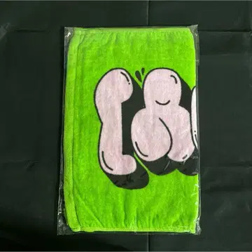 [Alexandros] PUFFER LOGO TOWEL GREEN 2023