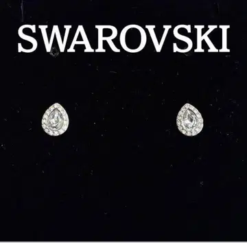 SWAROVSKI 크리스탈 티어드롭 귀걸이 물방울