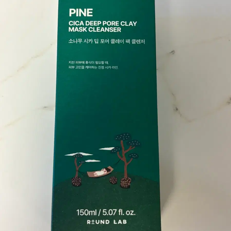 라운드랩 소나무 시카 딥 포어 클레이 팩 클렌저 150ml (2개 175