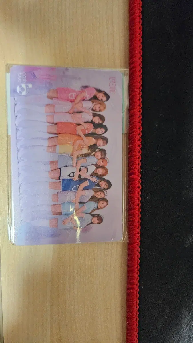 Selling Iz*one group version transportation cards