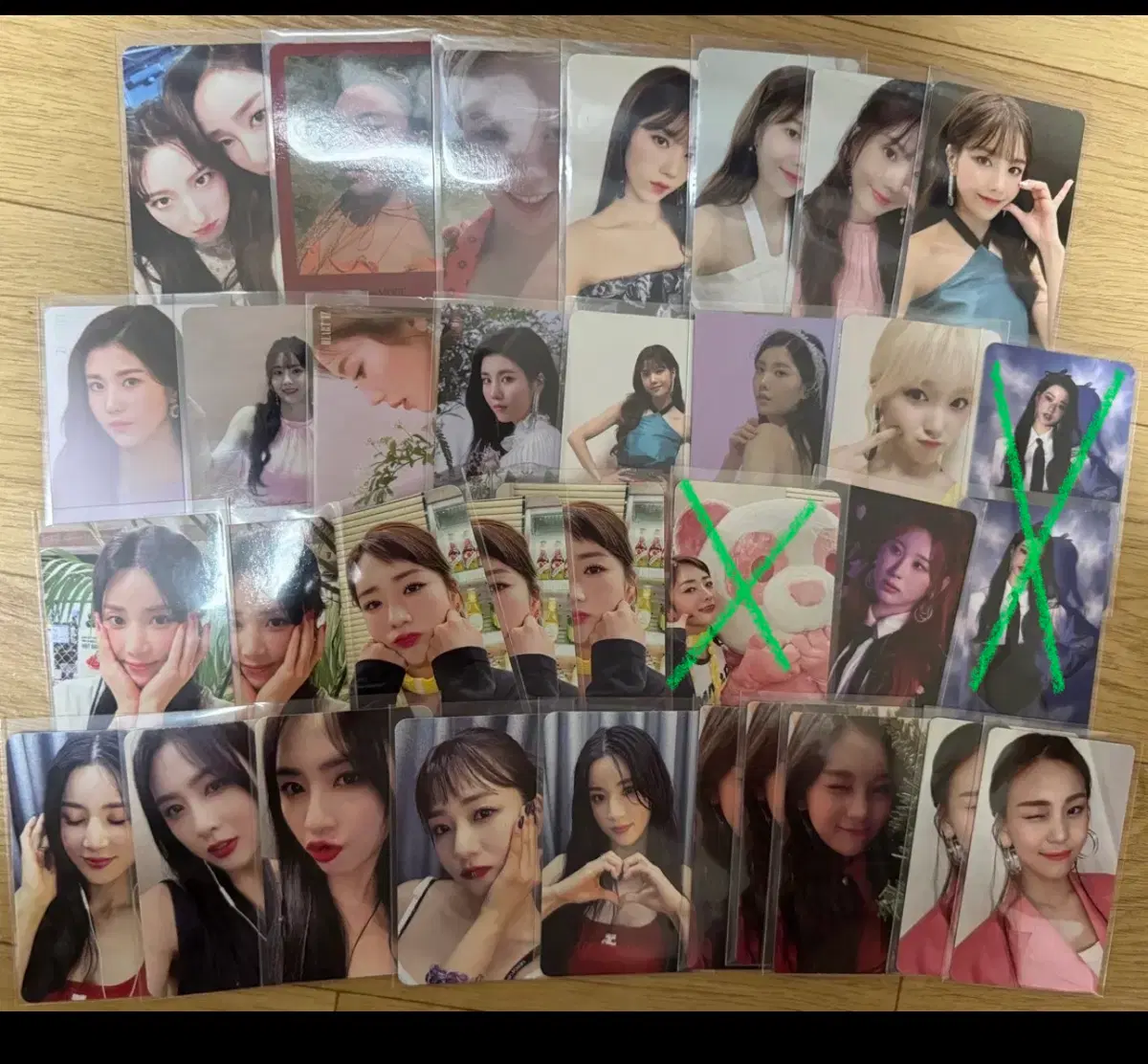 Gfriend & Apink & Iz*one & Twice & Wjsn album poca