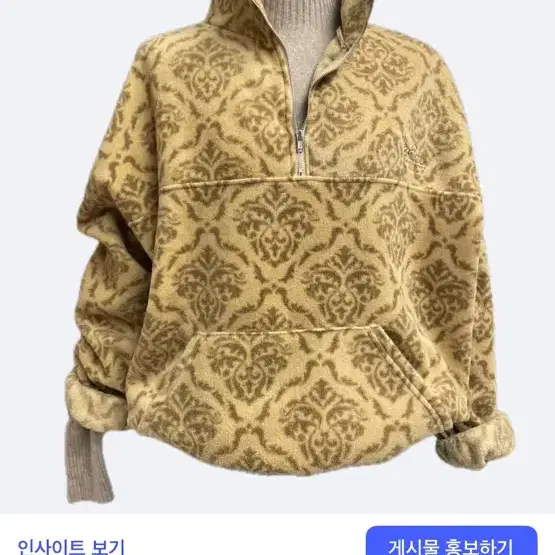 ファンシークラブアノラックフリース