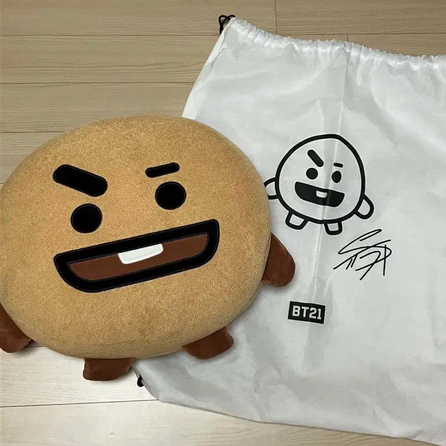 방탄소년단 BTS BT21 슈키 SHOOKY 쿠션 인형 42cm 대형