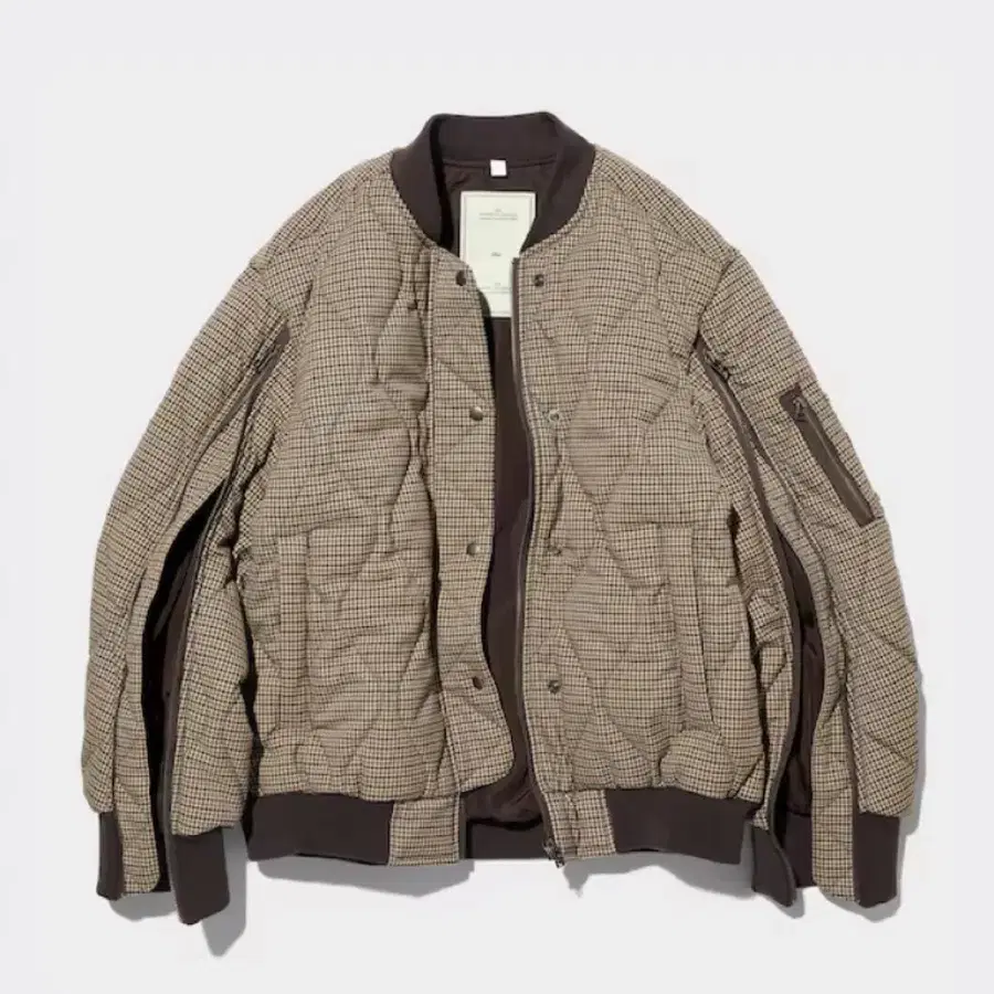 (XL) GU x Rokh 콜라보 24AW 퀄팅 자켓 Ma-1