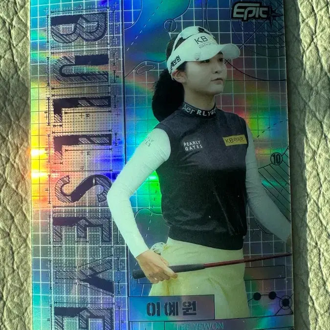 [에픽] KLPGA 이예원 선수 BULLSEYE 인서트 골프 카드