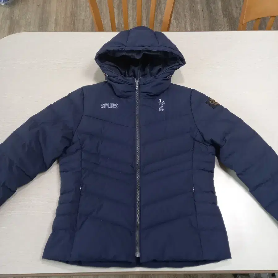 L100 SPURS 우승기념 덕다운 숏패딩 네이비 L-676