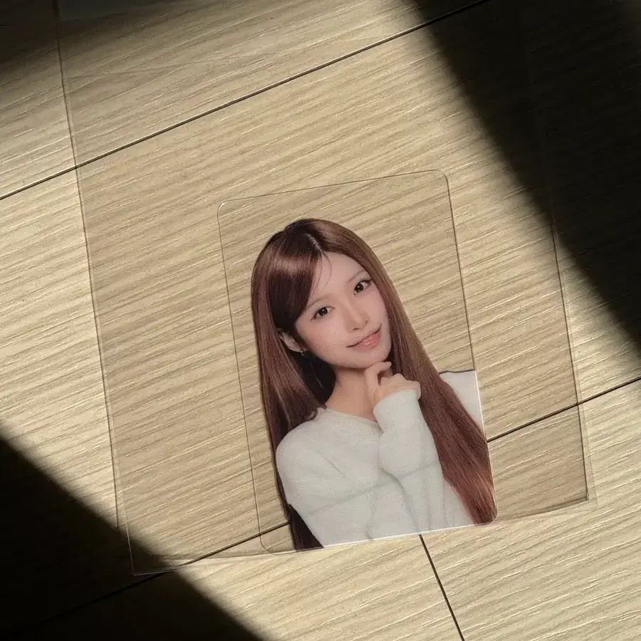 CU 리센느 제나 포토카드