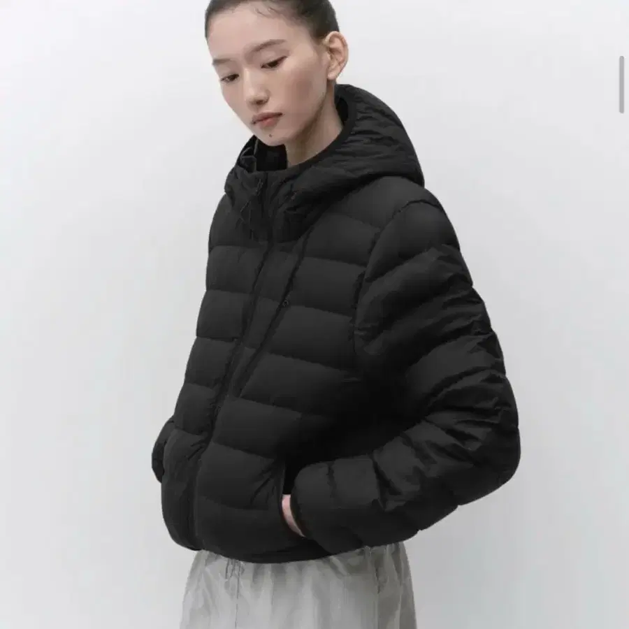 무탠다드 경량패딩 xs