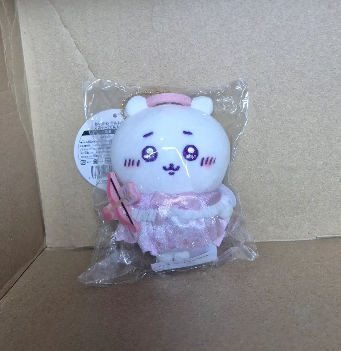 Chiikawa First Edition Angel Mascot Doll Nui Monjakwi Cheonak Sealed