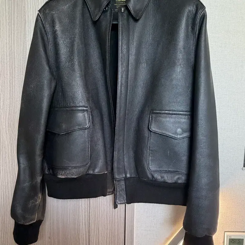 페라라 코리아 A2 레더자켓 블랙 2xl