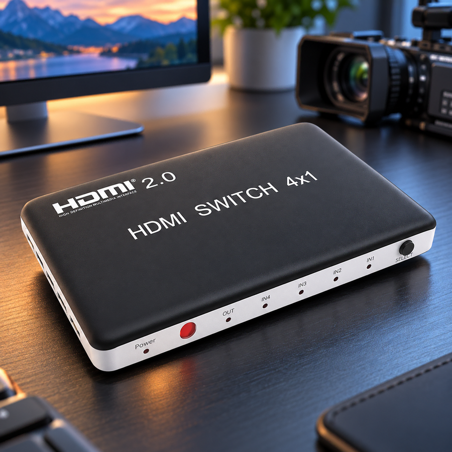 HDMI 선택기 4K UHD 1:4 스위치 LS-AS204N
