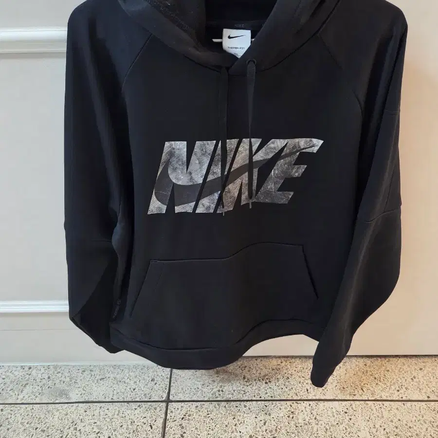 나이키 기모 후드티 블랙 xxl