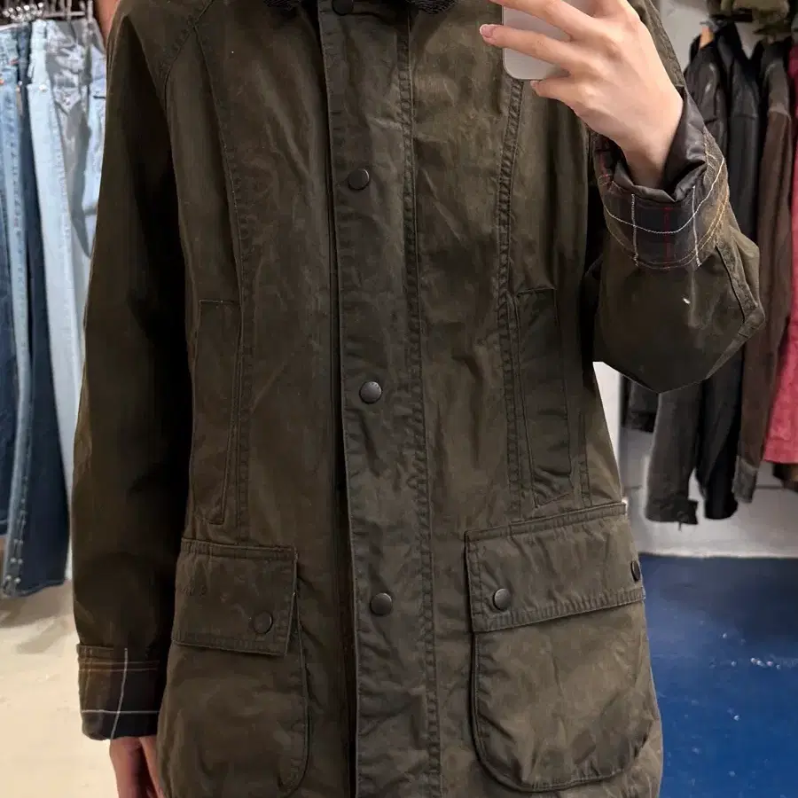 Barbour 바버 비드넬 왁스 자켓