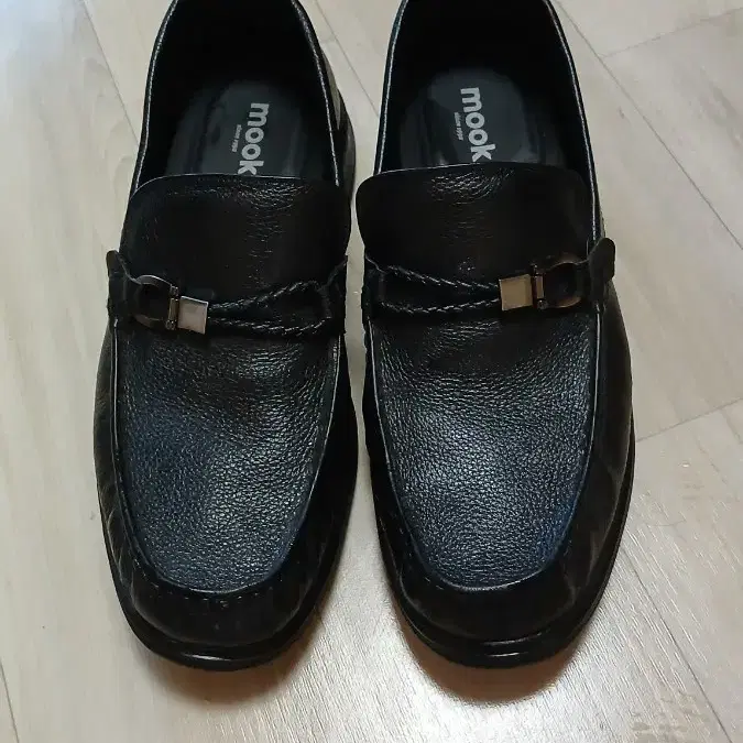 남성신발 무크 캐주얼 가죽 구두 260