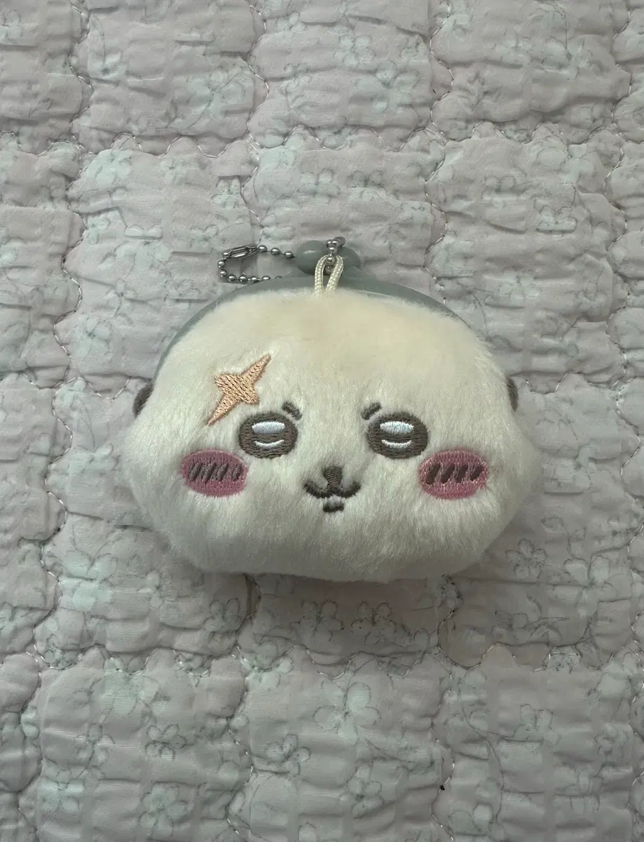 Chiikawa Majikku Rakko Face Coin Purse Doll Keyring