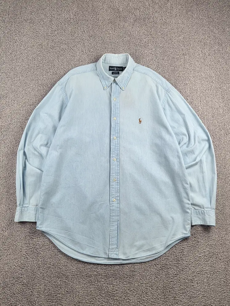 Polo Ralph Lauren Chambray Denim Shirt (L) / 13962