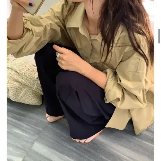 아루드 브리드셔츠 베이지