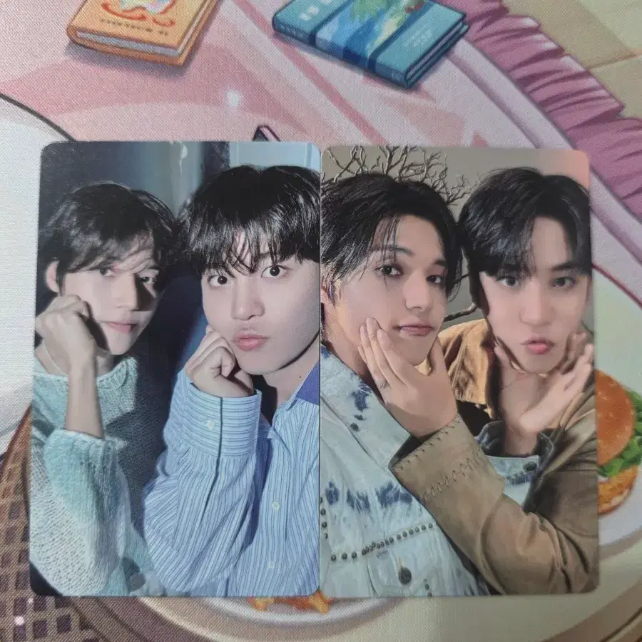에이티즈 8주년 전시회 트레카 포토카드 유닛포 ATEEZ 8th Anniversary Exhibition Blue Drift