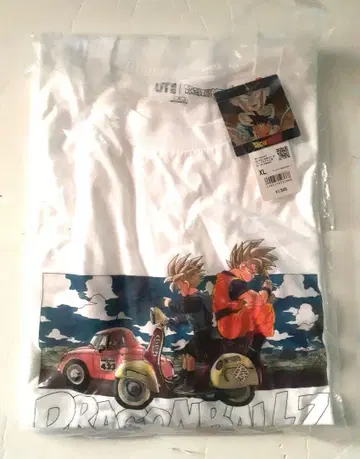 UNIQLO 드래곤볼 UT 티셔츠 화이트 XL