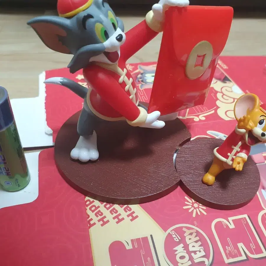 톰과 제리 52toys 피규어 세트