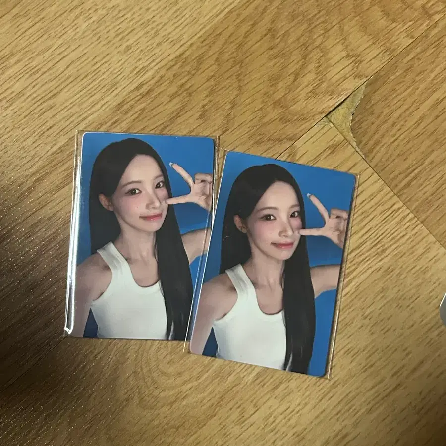 리센느 원이 더마비 포카 빵분철미개봉앨범싸인
