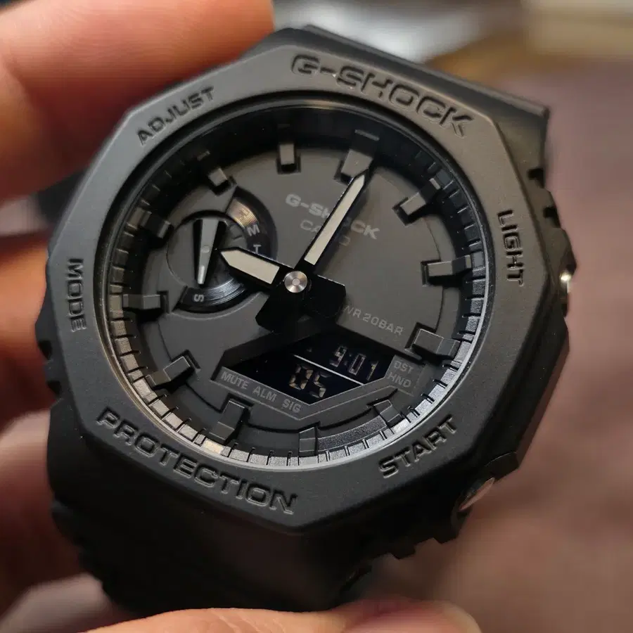 지샥 GA-2100 블랙