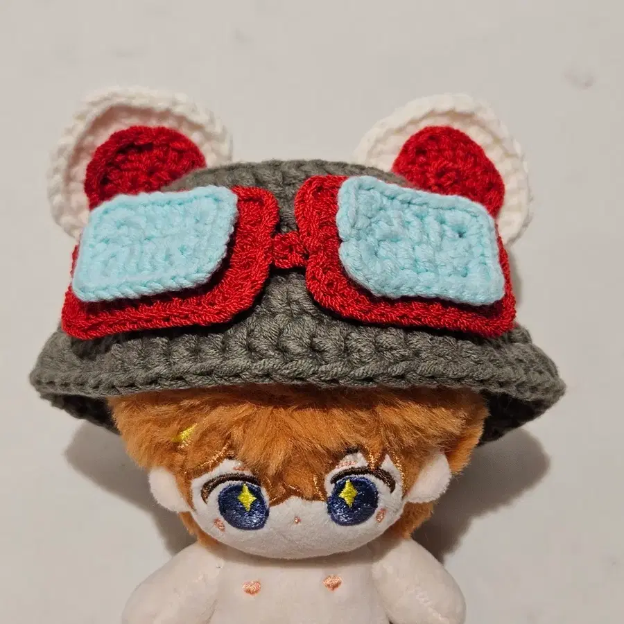 20cm 인형 뜨개 티모 모자