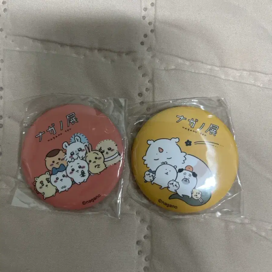 치이카와 캔뱃지 2종