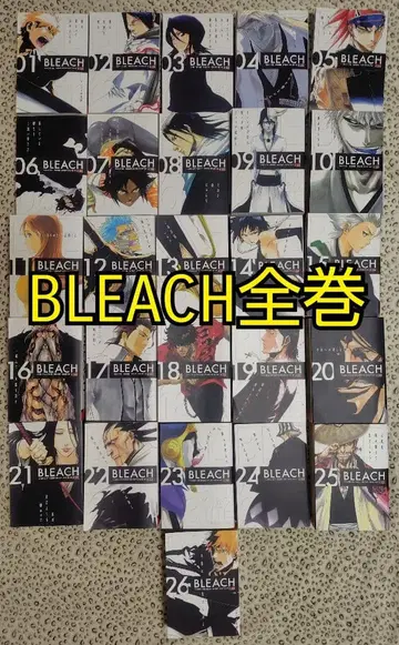 BLEACH 블리치 전 26권 세트 편의점판 믹스판 쿠보 타이토