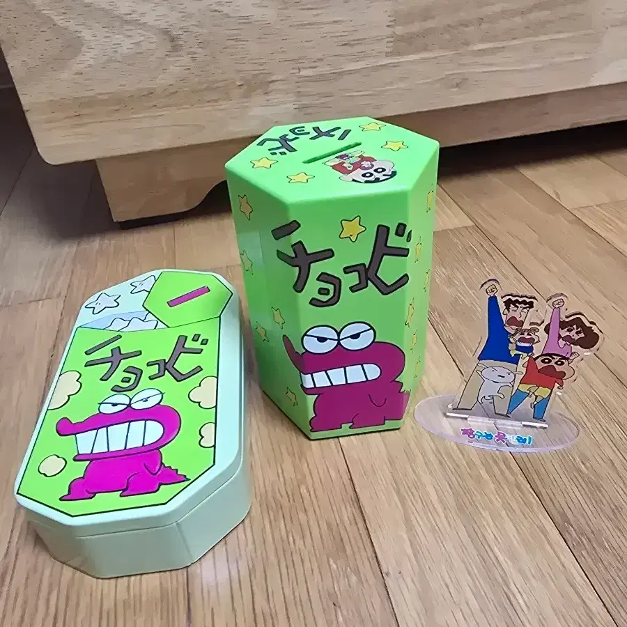 짱구는 못말려 짱구 초코비 틴케이스 저금통