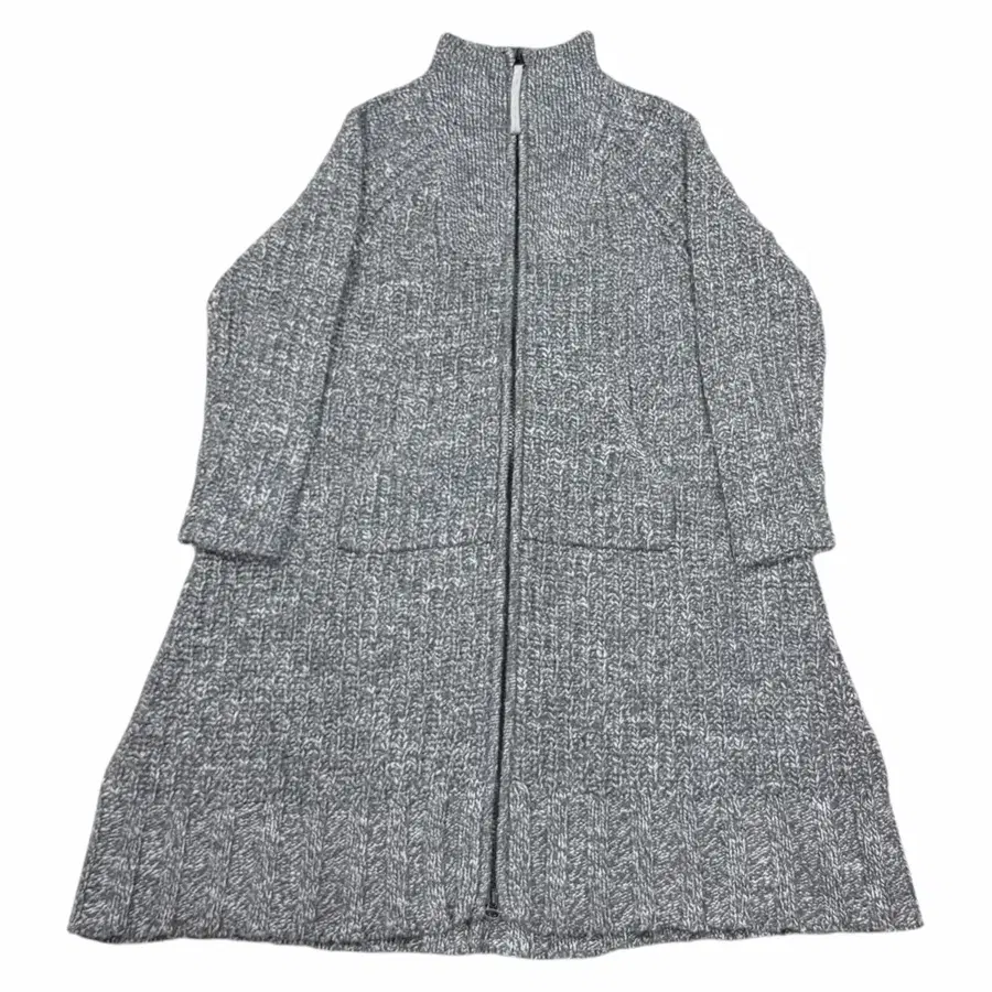 제임스펄스 모 니트 집업 코트 자켓 그레이 1