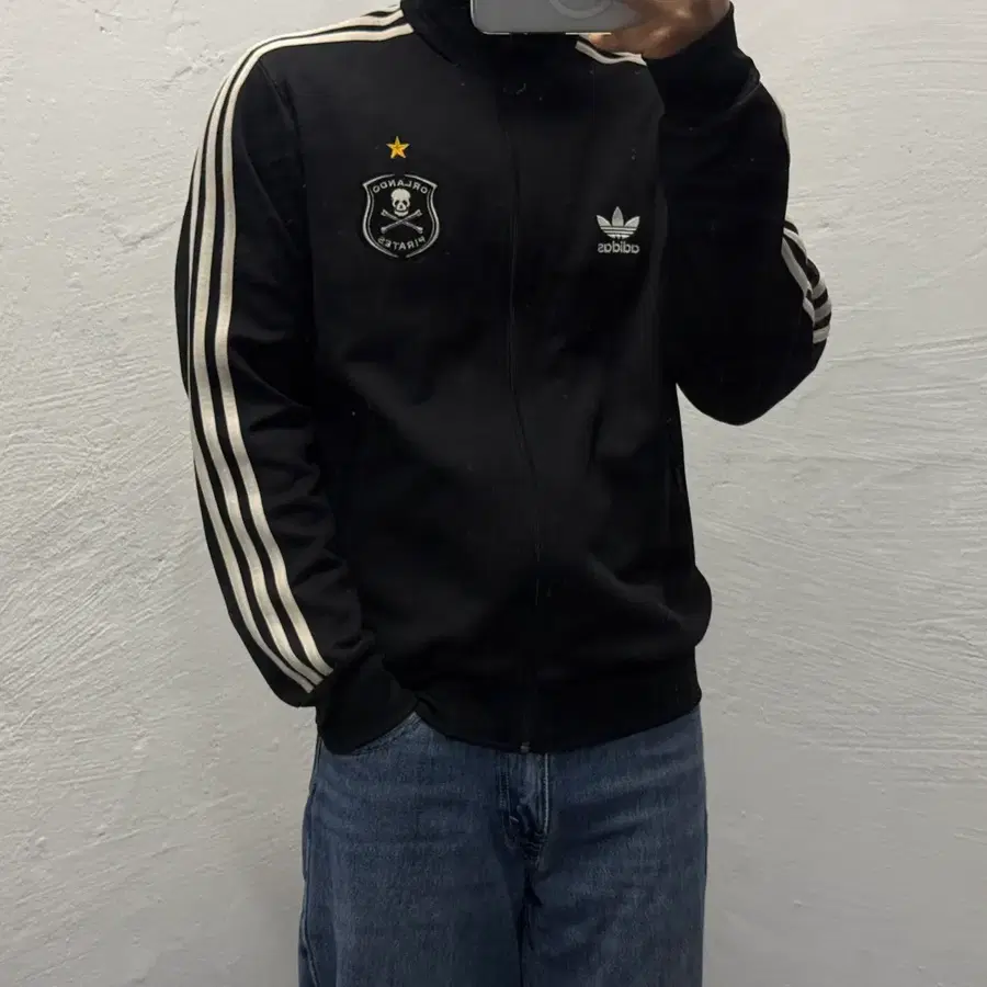 Adidas 07-08 Orlando Pirates Track top 올란도 파이러츠 트랙탑 져지