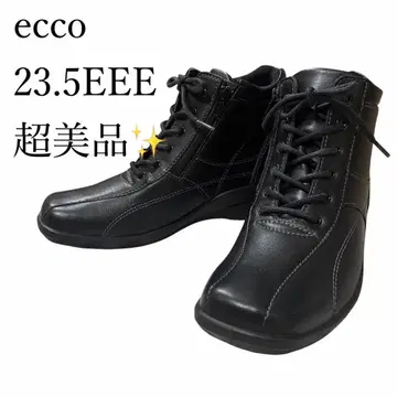 [ 새상품급 ] ecco 에코 숏부츠 스니커즈 사이드 지퍼 23.5cm