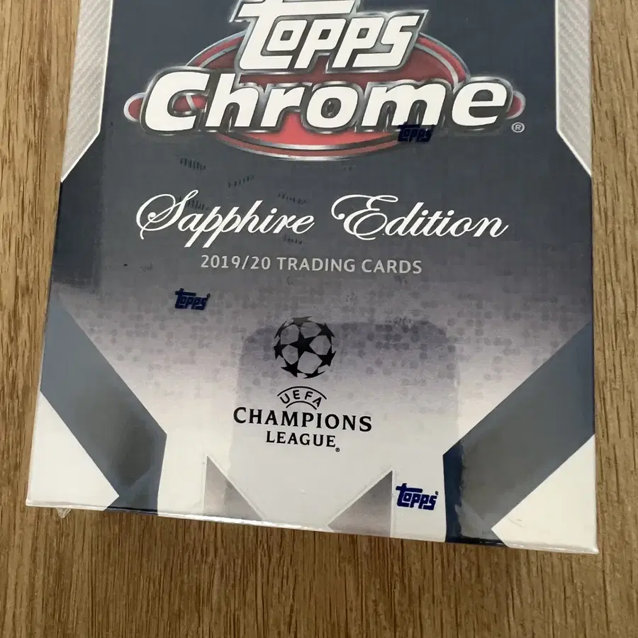 2019-20 Topps Chrome Sapphire UEFA 챔피언스 리그(UCL) 하비 박스 - 미개봉