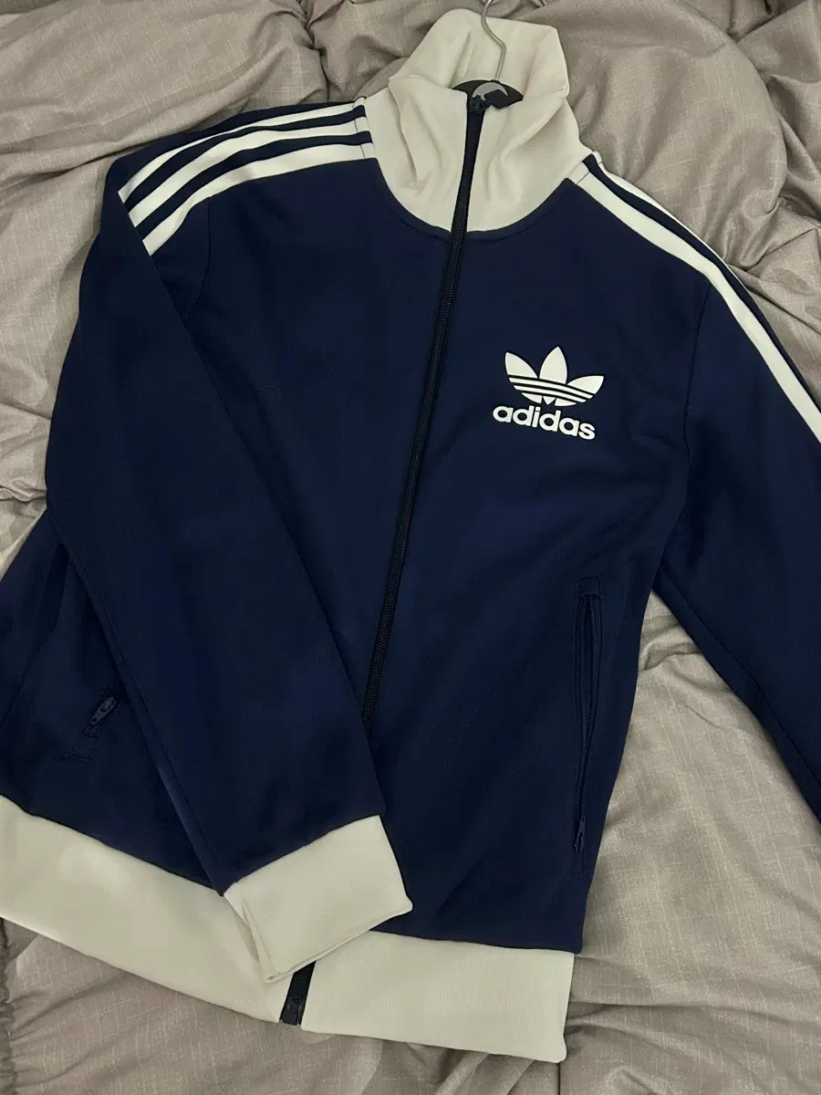 Adidas Beckenbauer Track Top Navy