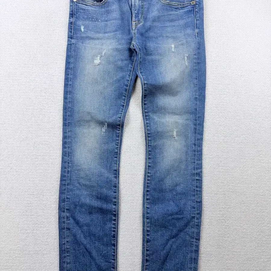 R13 Kate Skinny 워싱 데님 팬츠