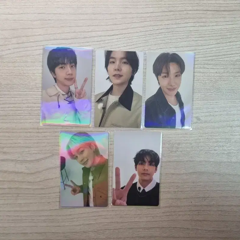 BTS 방탄 아리랑 포카 위버스반 5장 세트 일괄