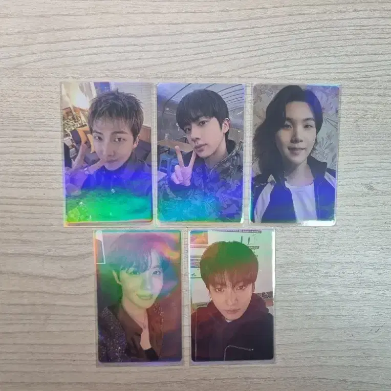 BTS 방탄 아리랑 포카 위버스반 5장 세트 일괄