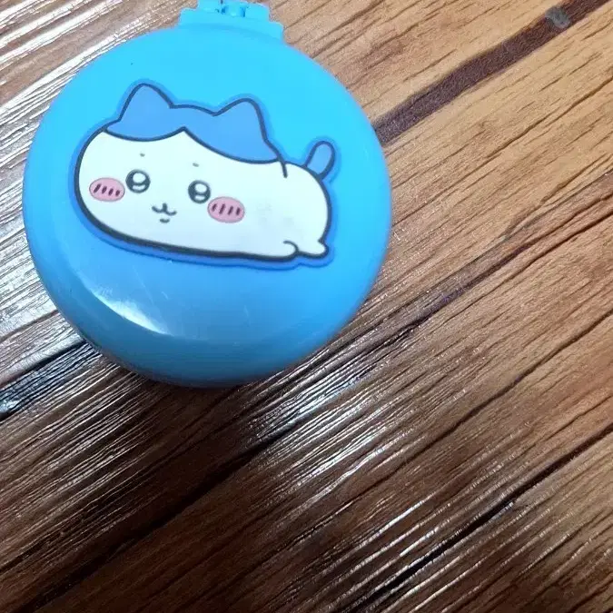 치이카와 하치하레 접이식 빗 파랑색
