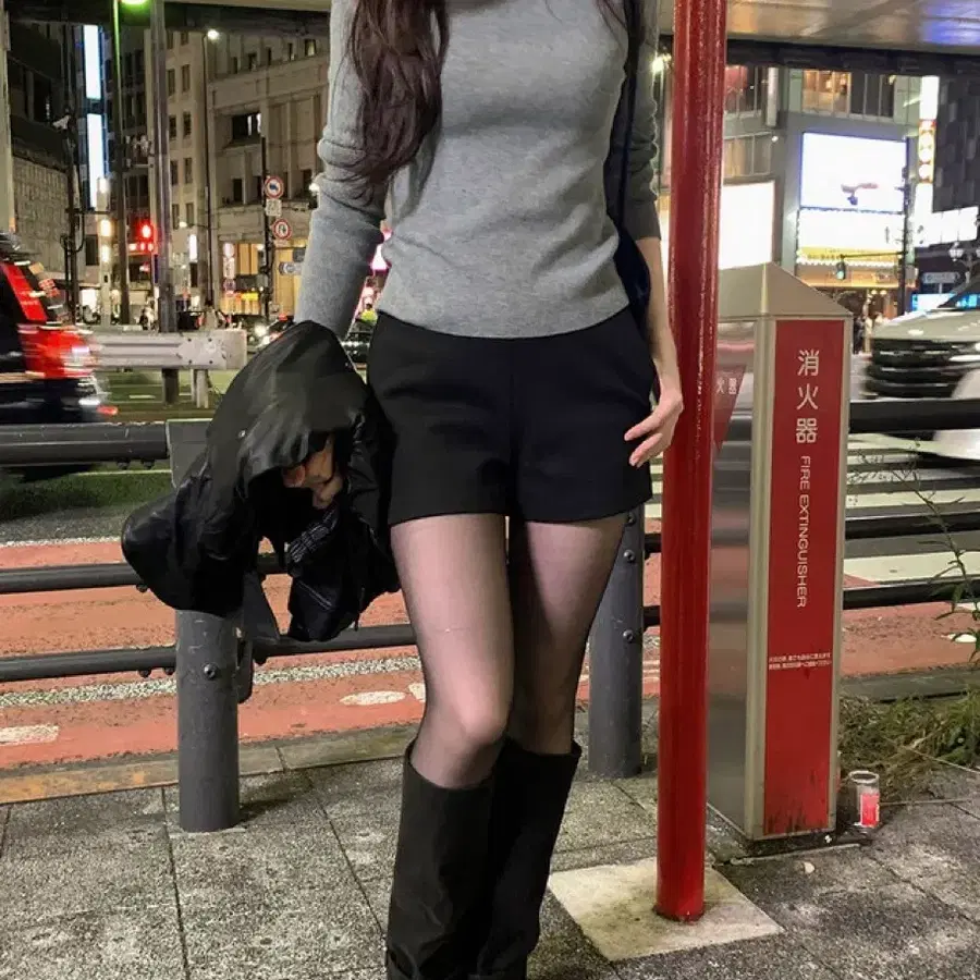 베니토 소프트 하프 팬츠 반바지 블랙