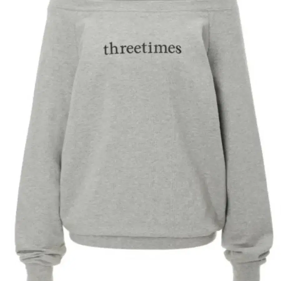 쓰리타임즈 basig logo off top gray