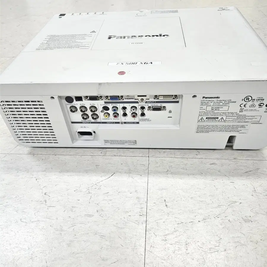 파나소닉 PT-EX500 5000안시 XGA 고광량 빔프로젝터