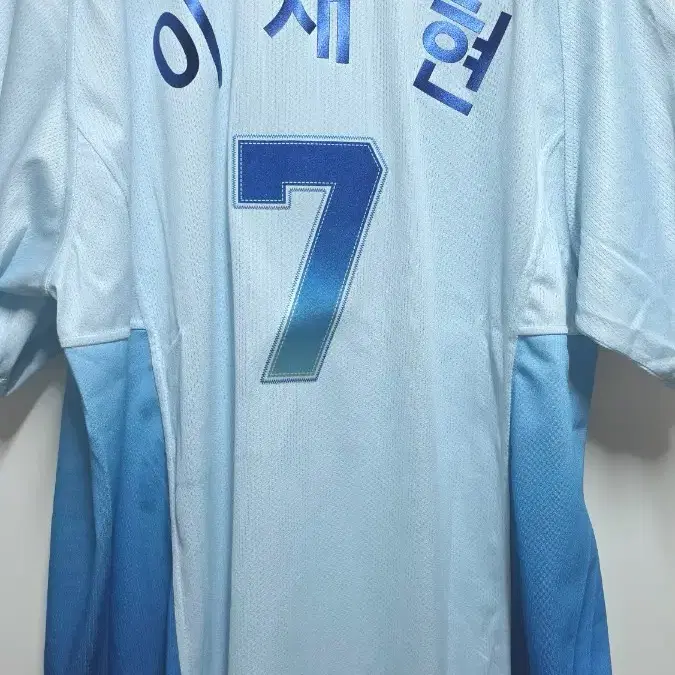 삼성 라이온즈 2025 썸머 블루웨이브 유니폼 105 이재현