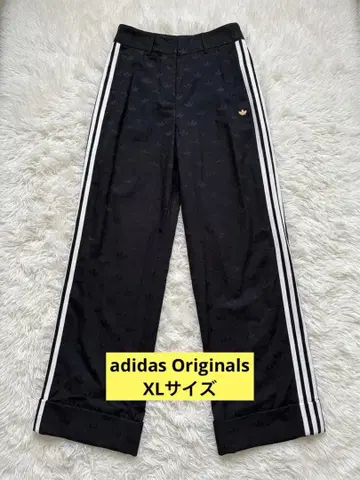 adidas originals 모노그램 패턴 테일러드 팬츠 자카드