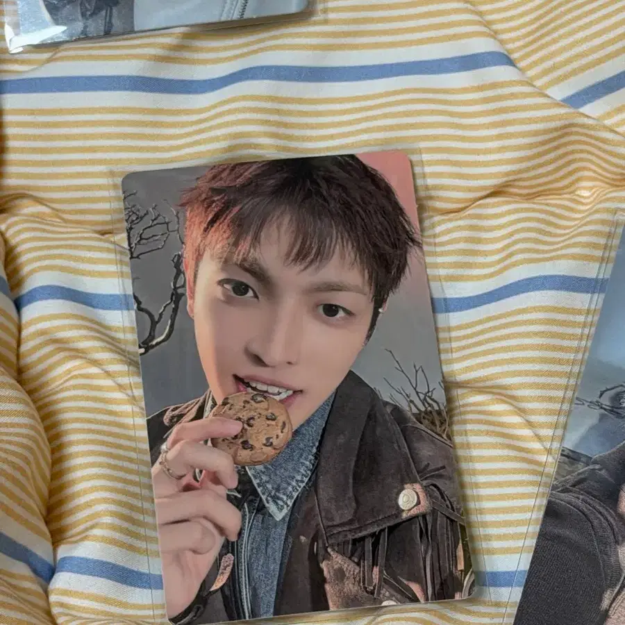 에이티즈 8주년 트레카 홍중 쿠키
