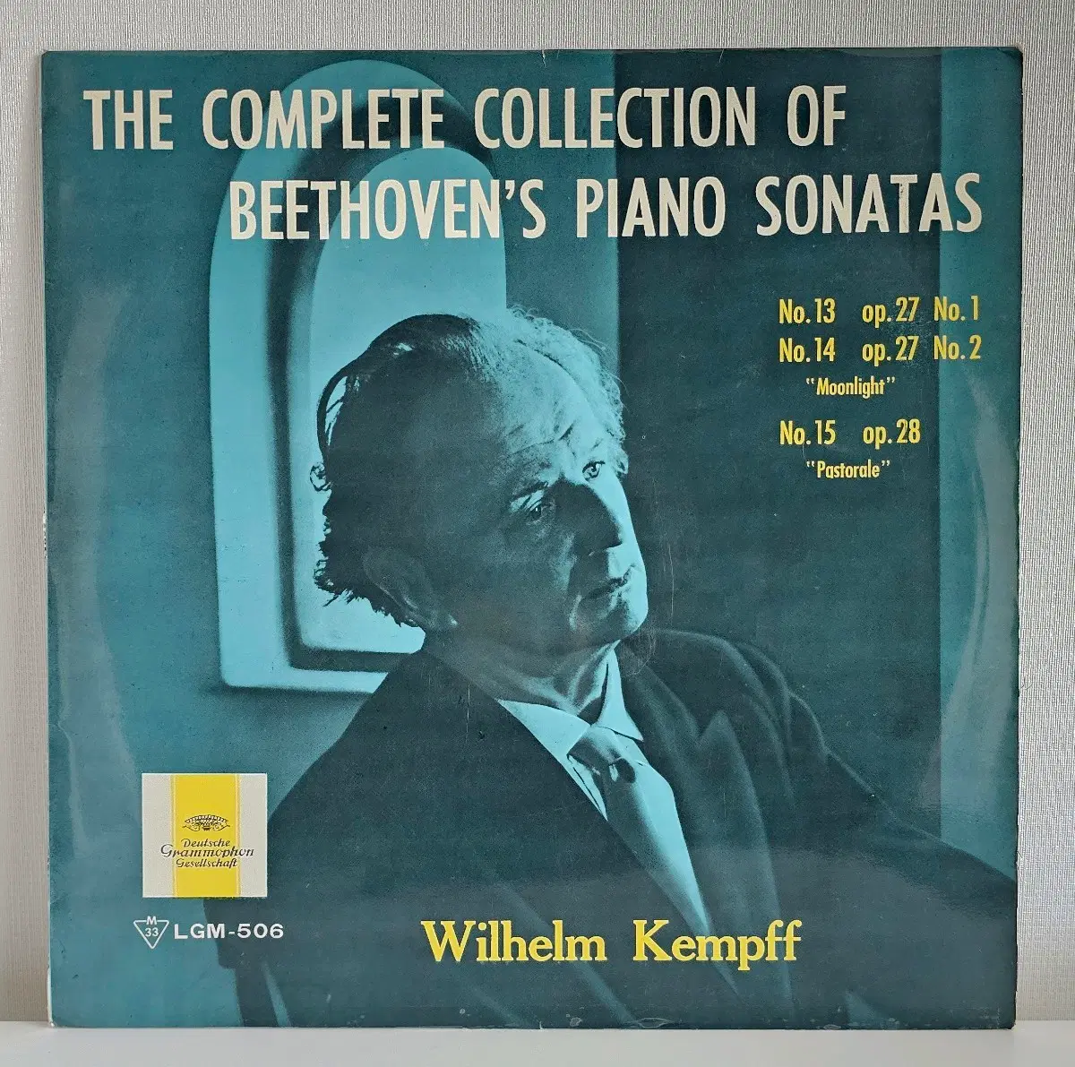 Beethoven Piano Sonata Complete Works Wilhelm Kempff Performance LP