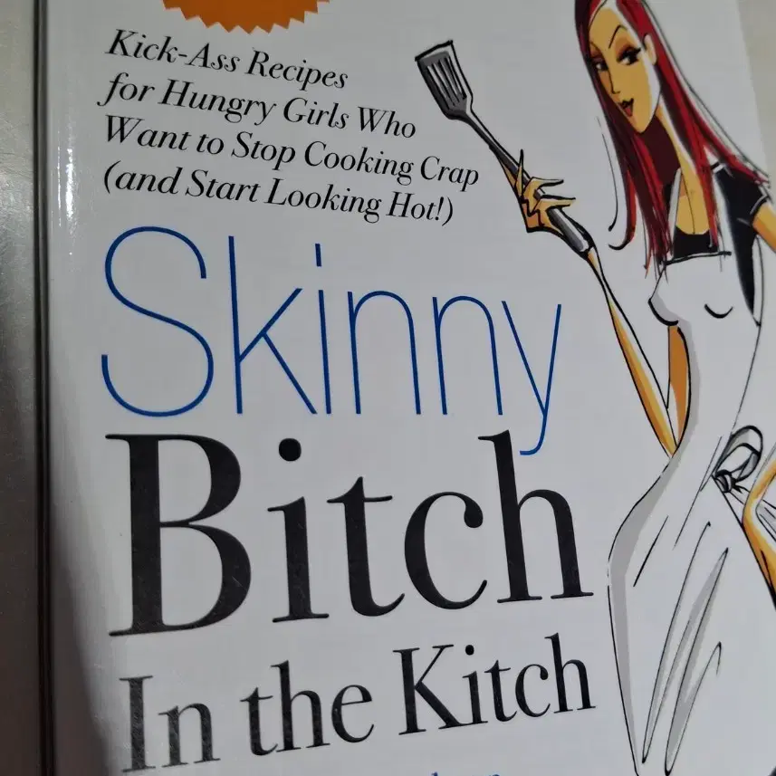 Skinny bitch in the kitch